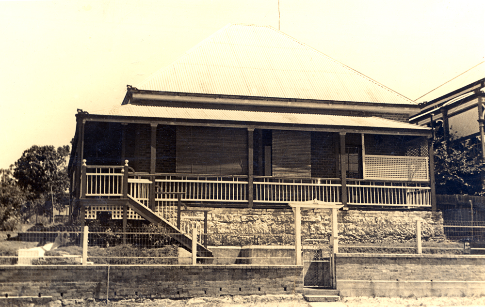 Roderick Street, Ipswich, home of the Freiberg family in the 1940s
