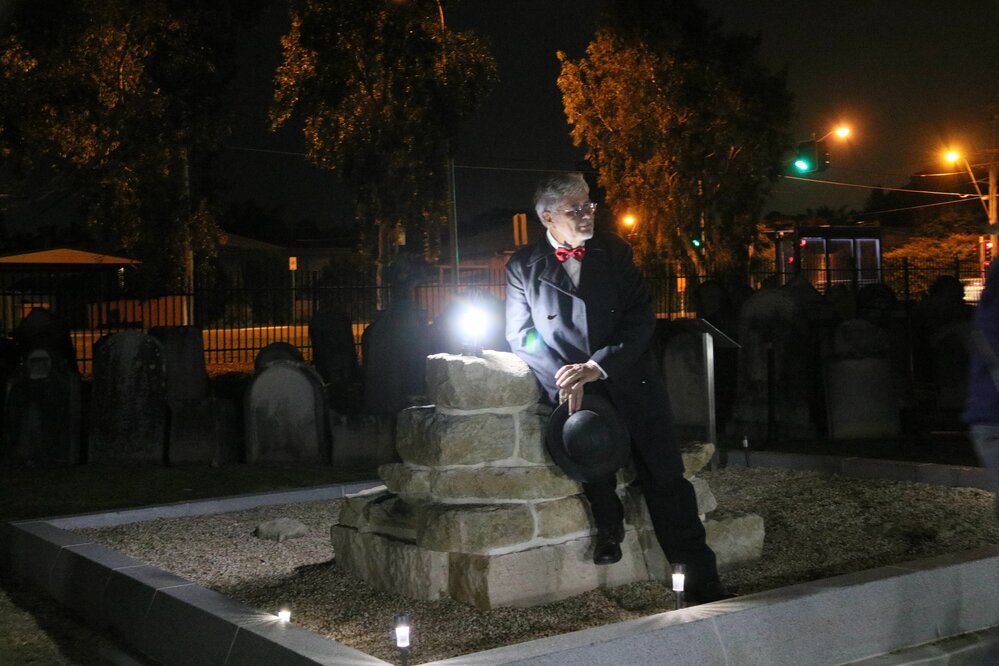 Living History Tour at Ipswich General Cemetery, Galvanized: A Festival of Heritage, Ipswich, September 2021