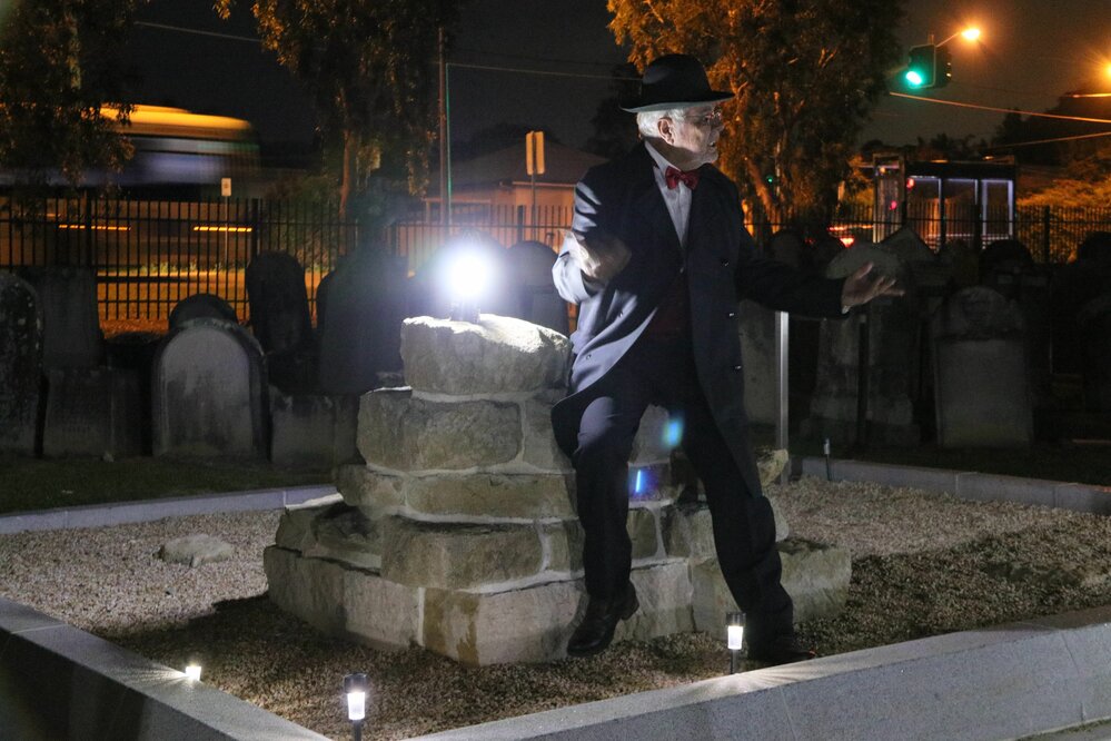 Living History Tour at Ipswich General Cemetery, Galvanized: A Festival of Heritage, Ipswich, September 2021