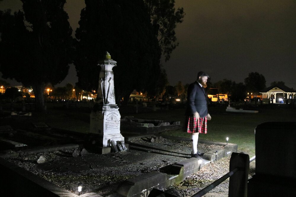 Living History Tour at Ipswich General Cemetery, Galvanized: A Festival of Heritage, Ipswich, September 2021