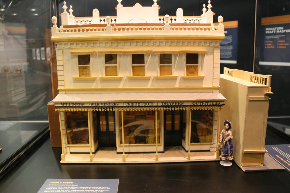 Cribb &amp; Foote, Ipswich Mini Crafters, display at Railway Workshops Museum, North Ipswich, 2021