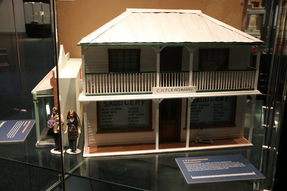 C.H. Fleischmann, Ipswich Mini Crafters, display at Railway Workshops Museum, North Ipswich, 2021