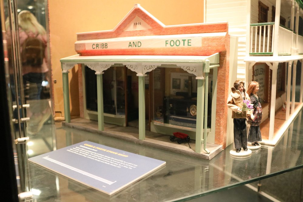 Cribb &amp; Foote Stove Department, Ipswich Mini Crafters, display at Railway Workshops Museum, North Ipswich, 2021