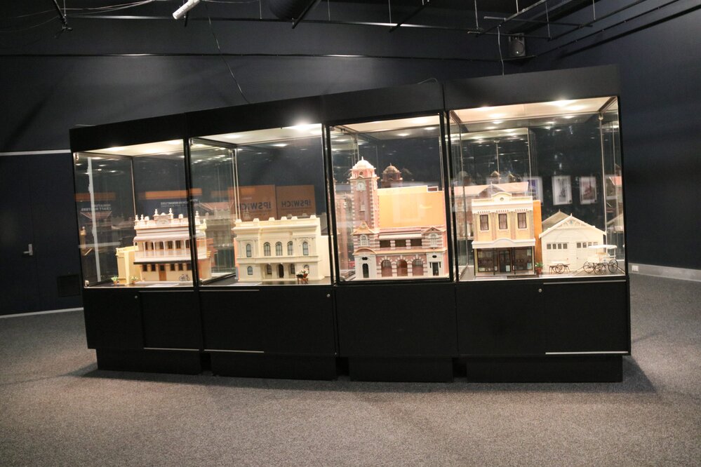 Ipswich Mini Crafters, display at Railway Workshops Museum, North Ipswich, 2021