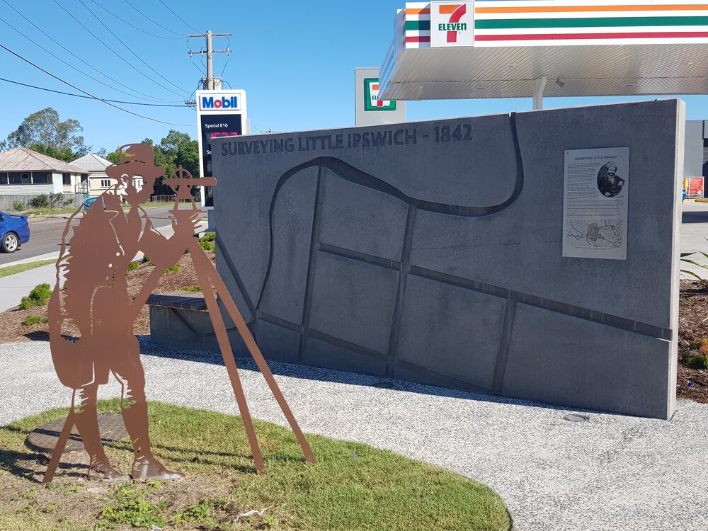 Historical Silhouette of Henry Wade at West Ipswich, 2019
