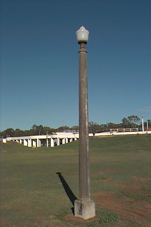 Gas light at the Tivoli Waste Water Treatment Centre, 1997