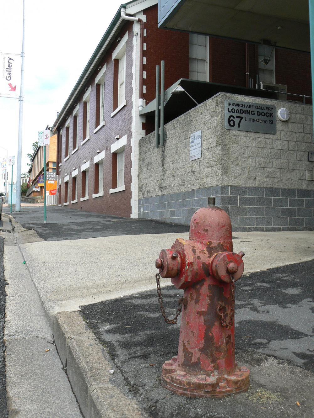 Fire Hydrant in Limestone Street, Ipswich, 2014