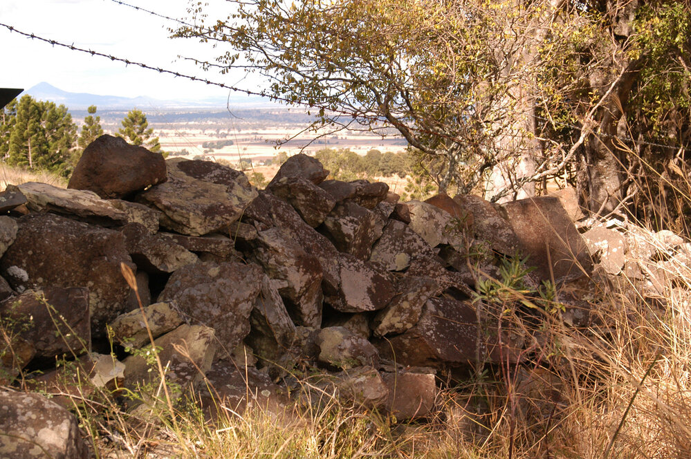 Drystone Wall, the Bluff, 2005