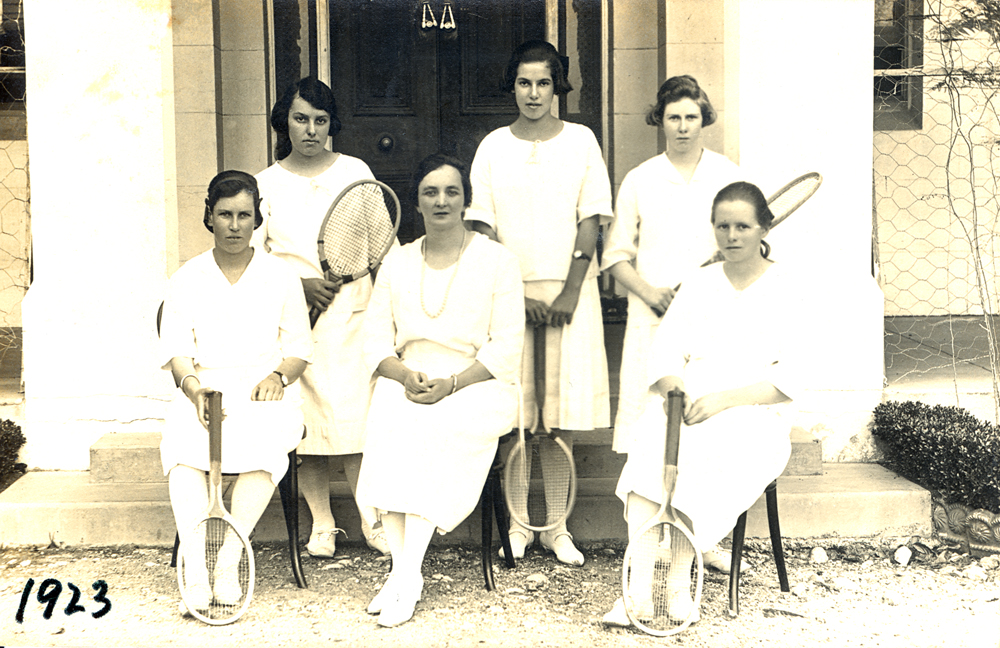 Ipswich Girls Grammar School tennis team, 1923