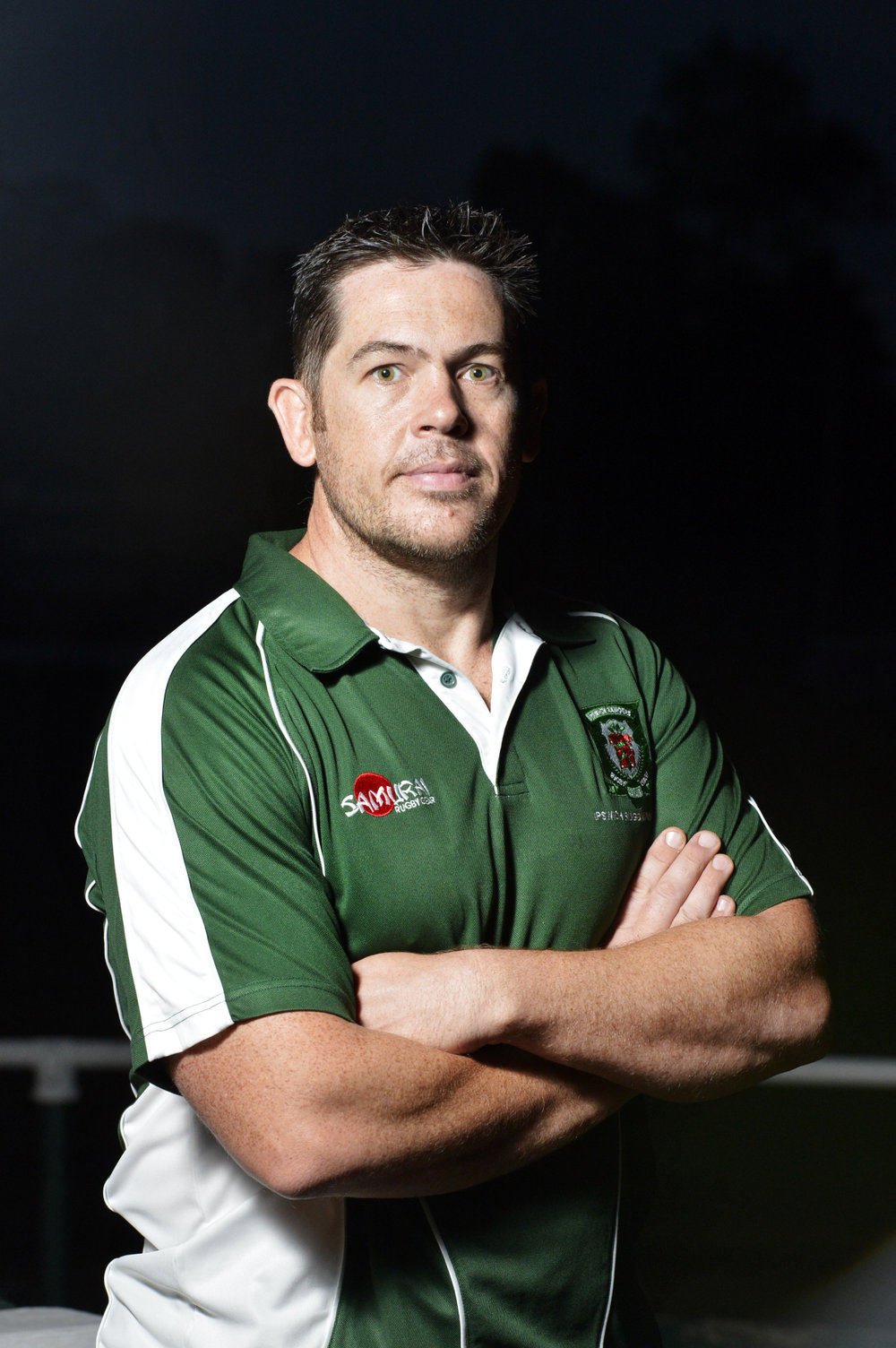 Dominic Chalk and Robert Sadler, Ipswich Rangers Rugby Union team coaches, Ipswich, 2013