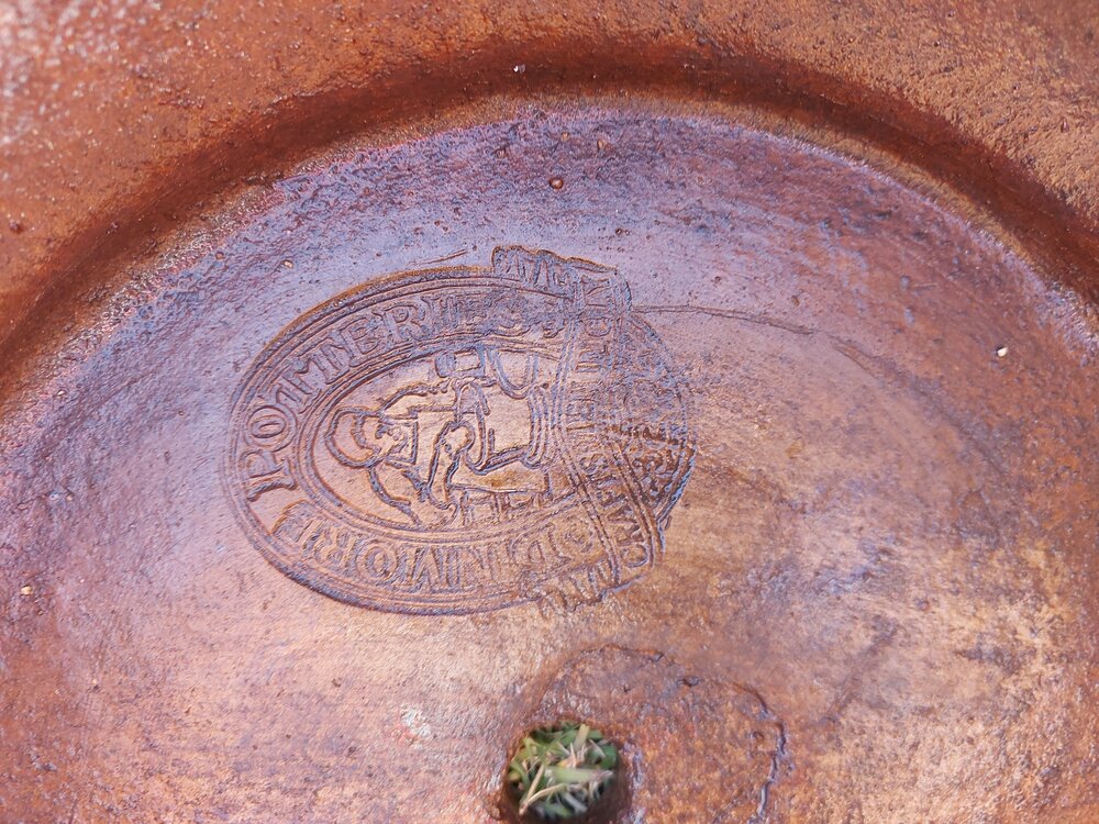 Dinmore Pottery stamp, 2021