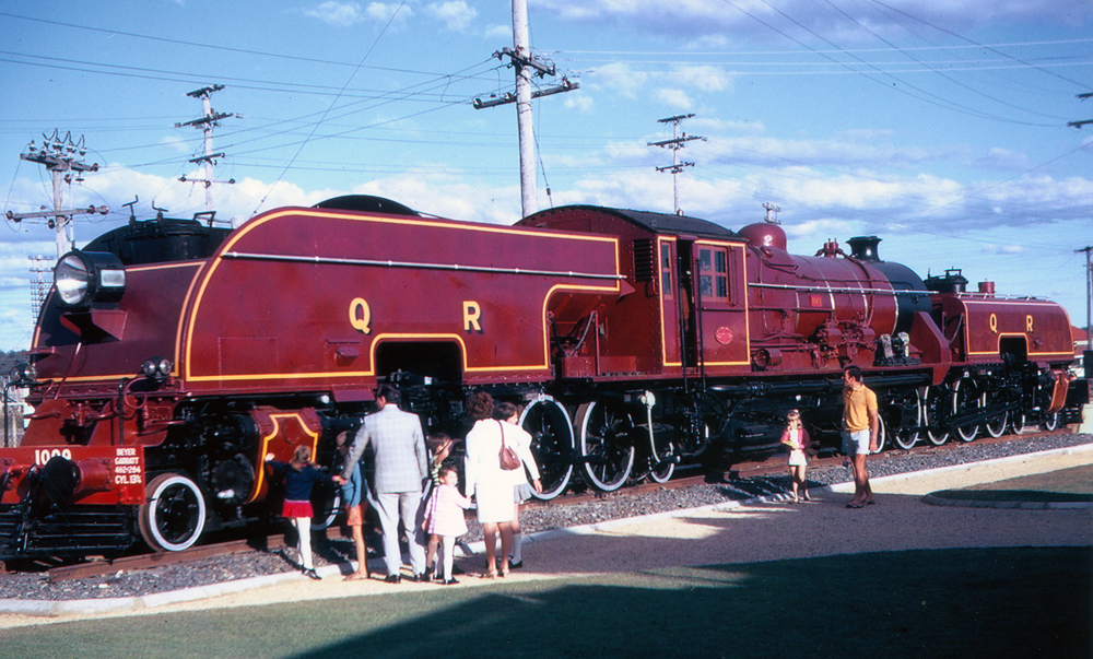 Garratt Engine, Redbank Railway Museum, Redbank, Ipswich, c. 1982