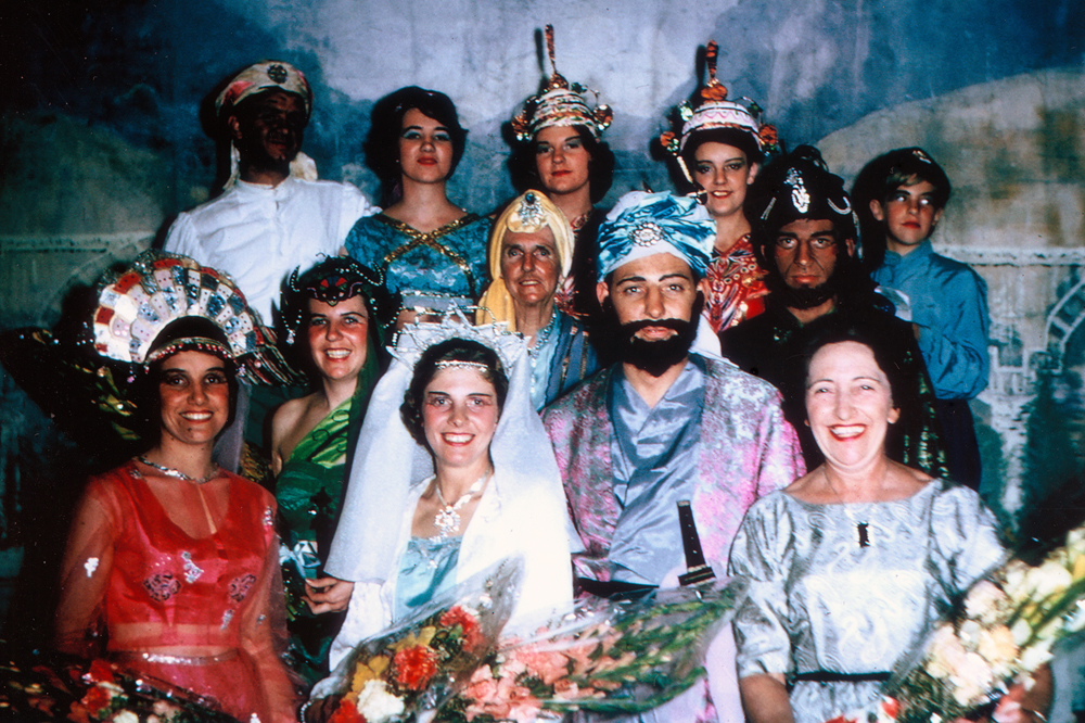 Blackstone-Ipswich Cambrian Choir cast of 'Chu Chin Chow', performed late 1950s