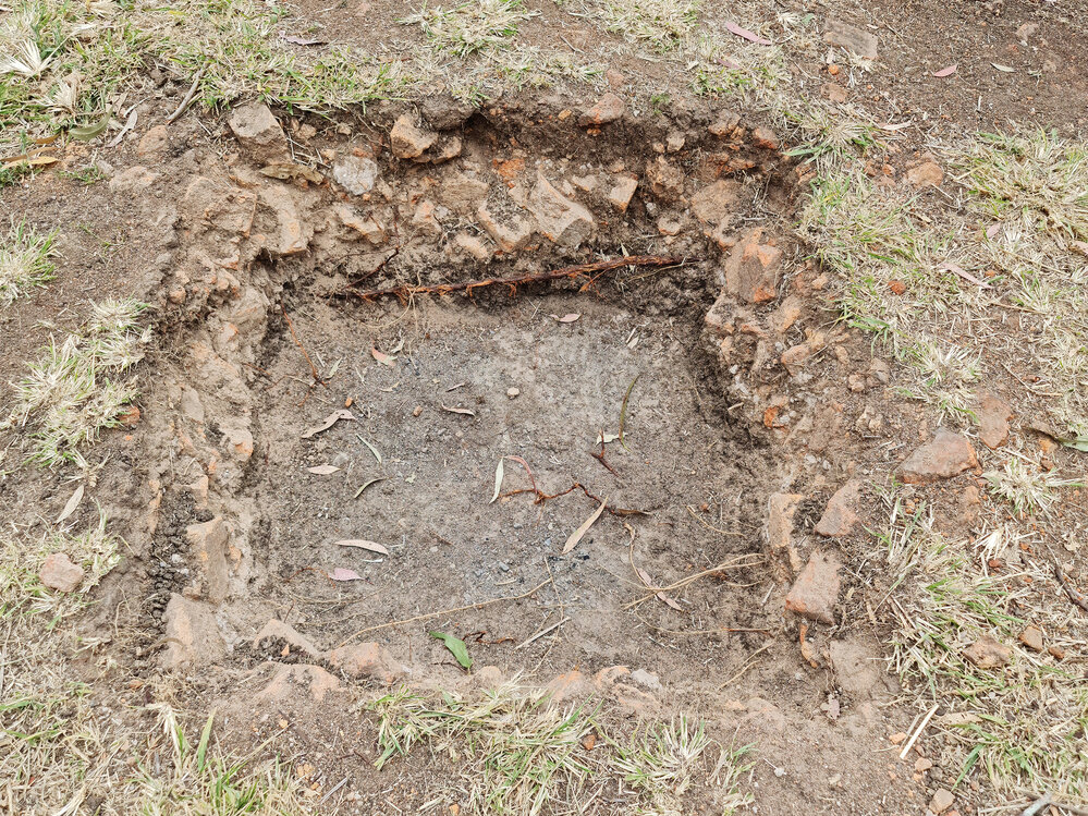 Archaeological dig at the site of the former Bremer Mills, Bundamba, 2021