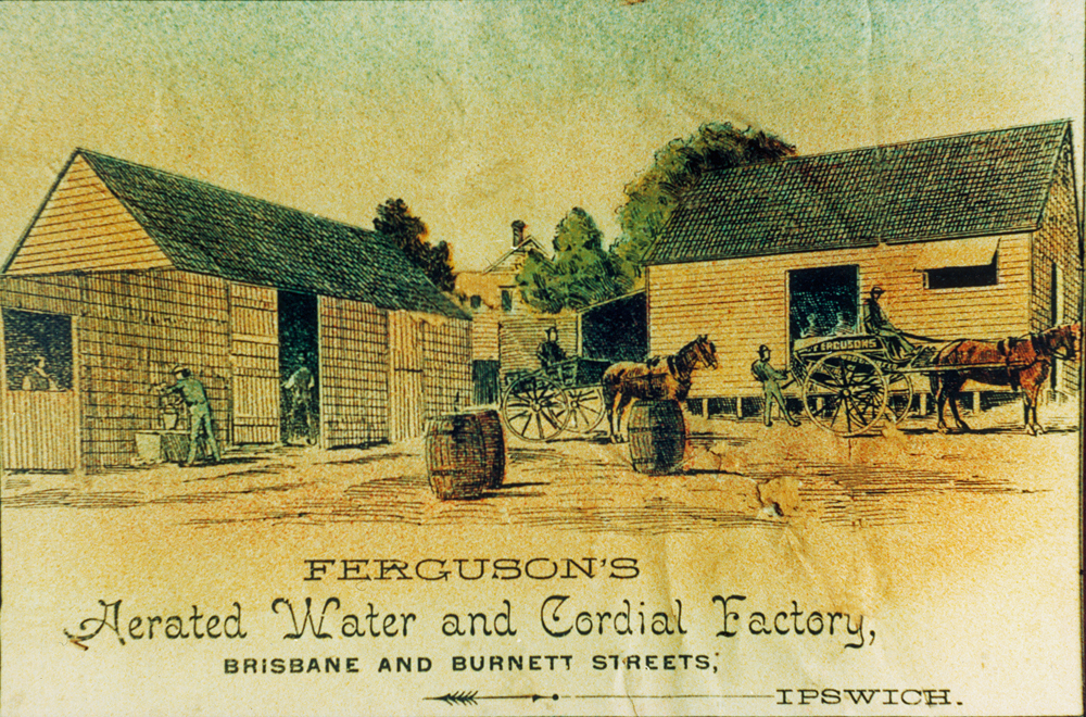John Ferguson's, cordial factory, Ipswich, 1895 (1990s)