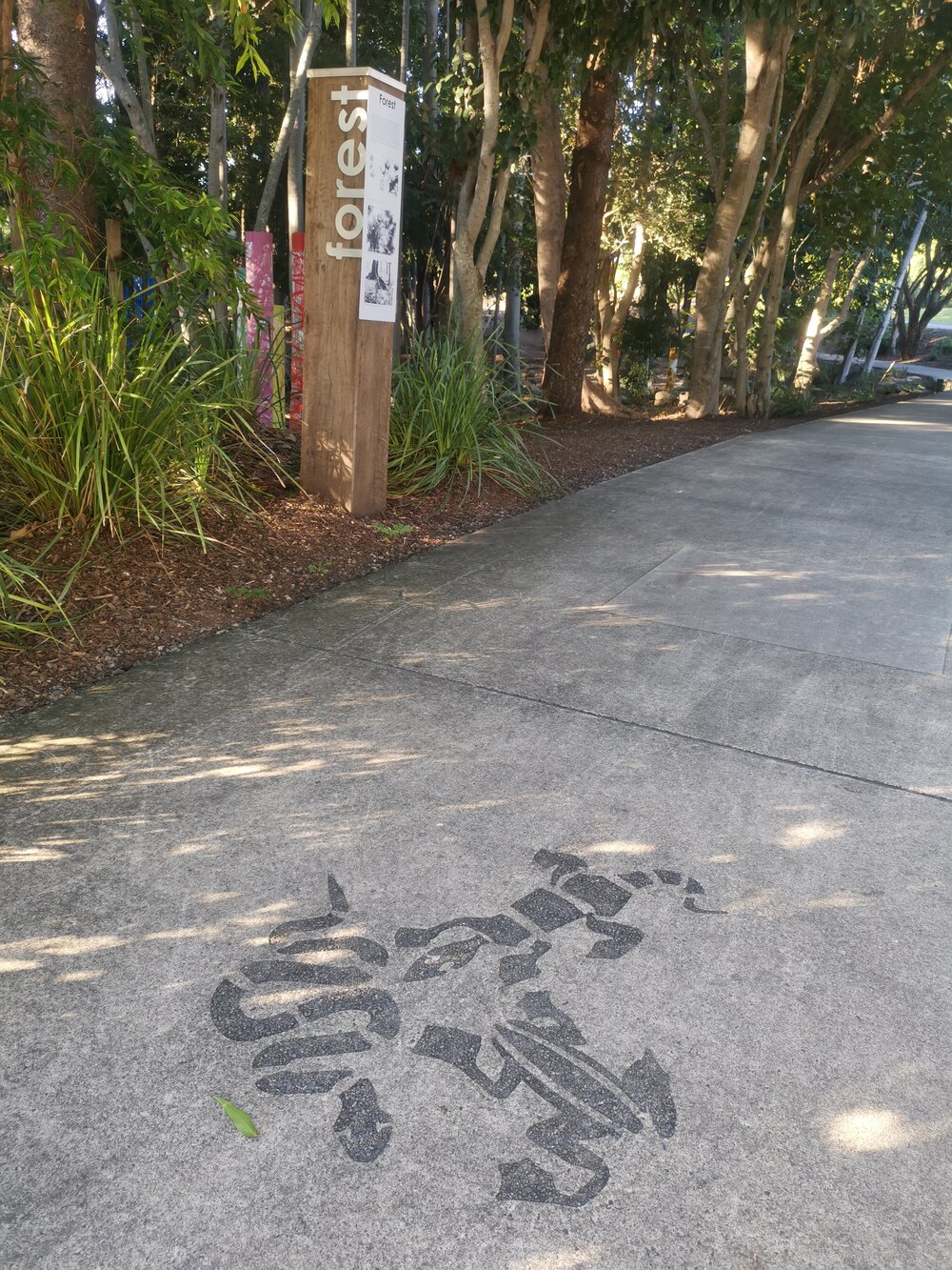 River Heart Parklands Stage 2 Cultural Interpretive signage, 2021 - Totems