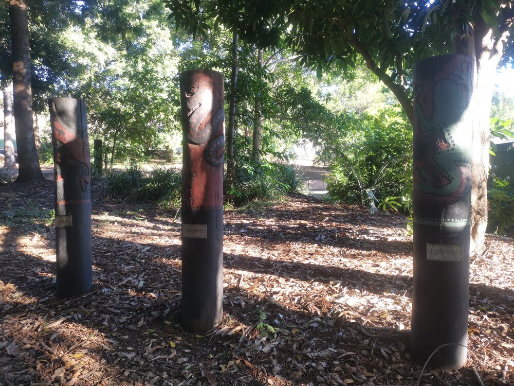 River Heart Parklands Stage 2 Totem Poles, 2021