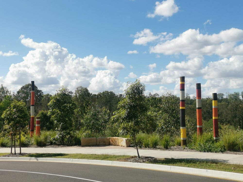 Spear Lily Park Totem Poles, 2021