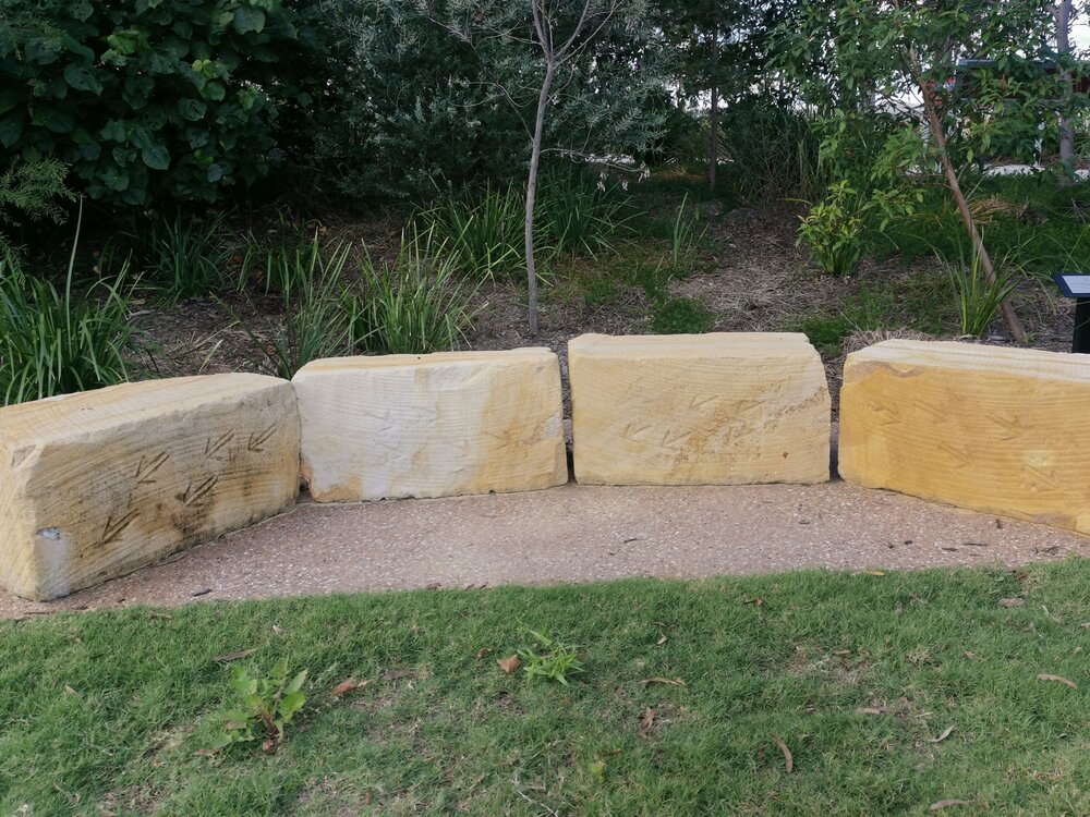 Spear Lily Park Carved stones, 2021