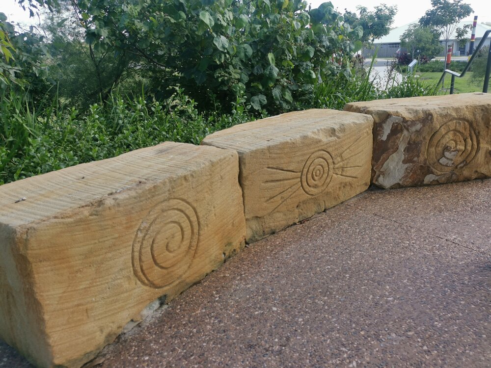 Spear Lily Park Carved stones, 2021