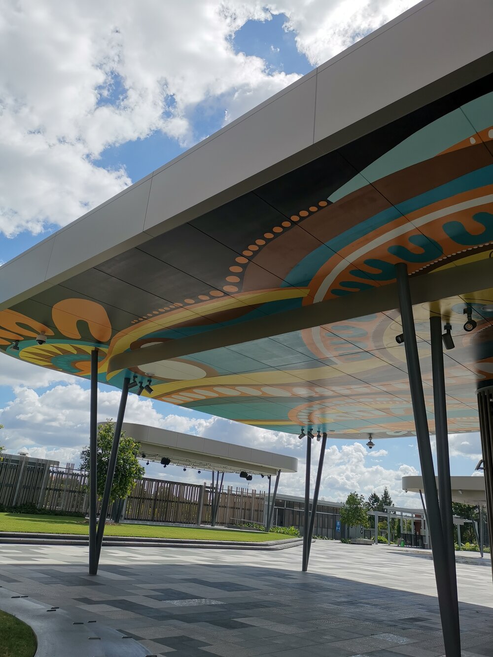 Nicholas Street Precinct at Tulmur Place, Cultural Mural, 2021