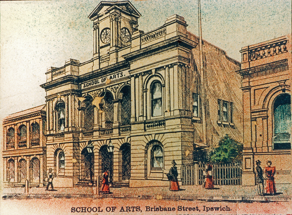 Ipswich Art Gallery, when School of Arts, Brisbane Street, Ipswich