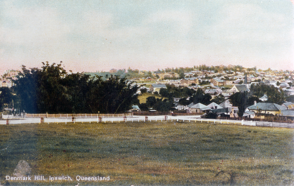 Denmark Hill, Ipswich, postcard, c.1906 (1990s)