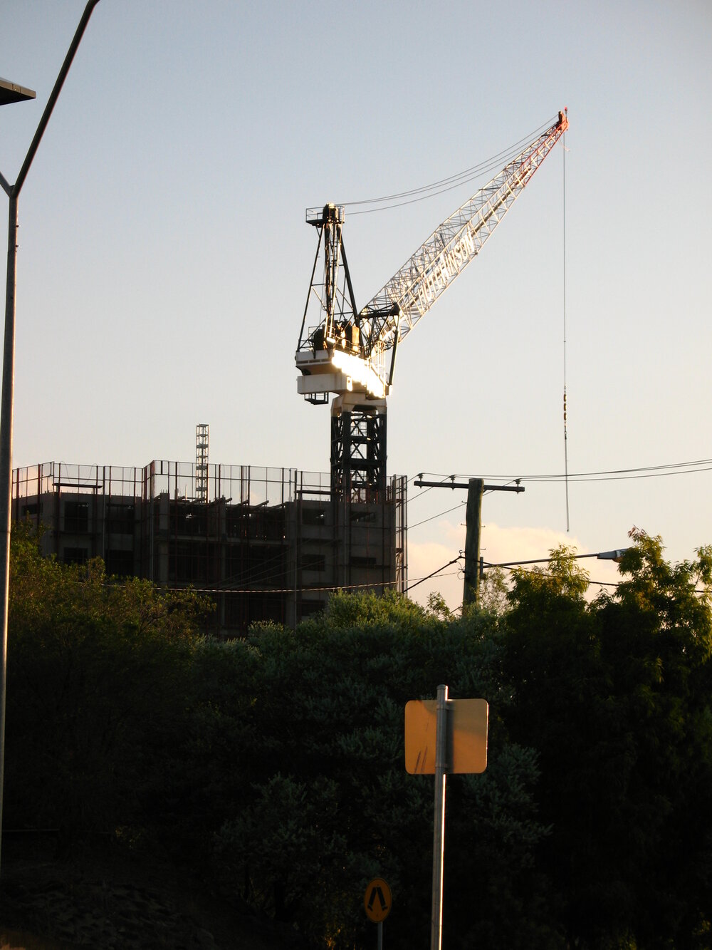 Aspire under construction, from Bremer Street, Ipswich, 2007