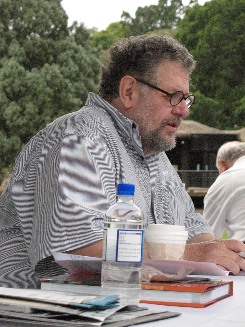 Wildlife Photographer Steve Parish at Queens Park, Ipswich, 2008