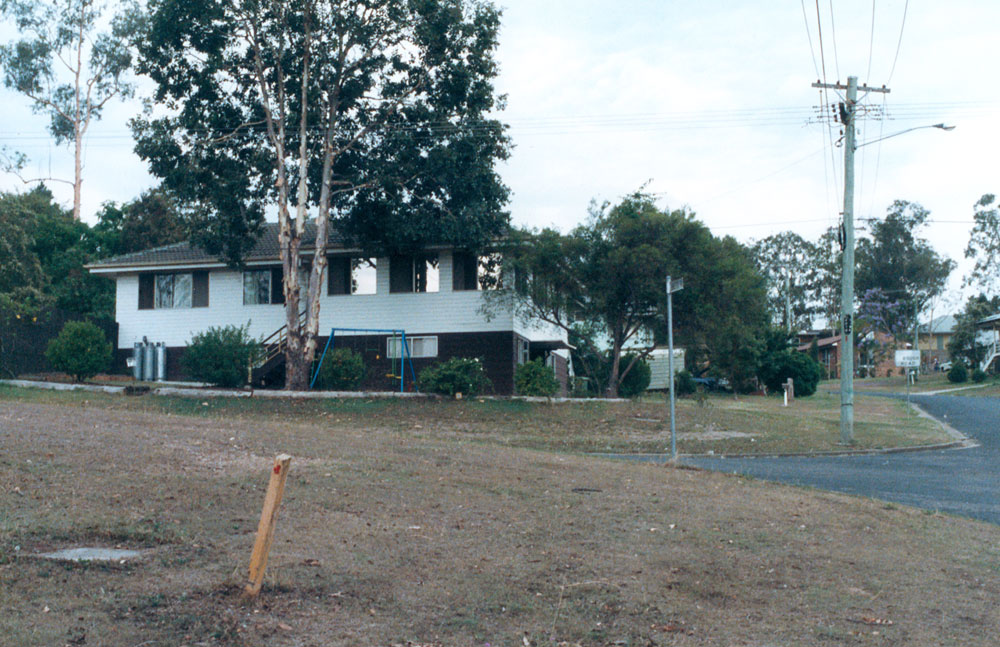 Built up area in location of supposed ceremonial ground, Ipswich, 1991