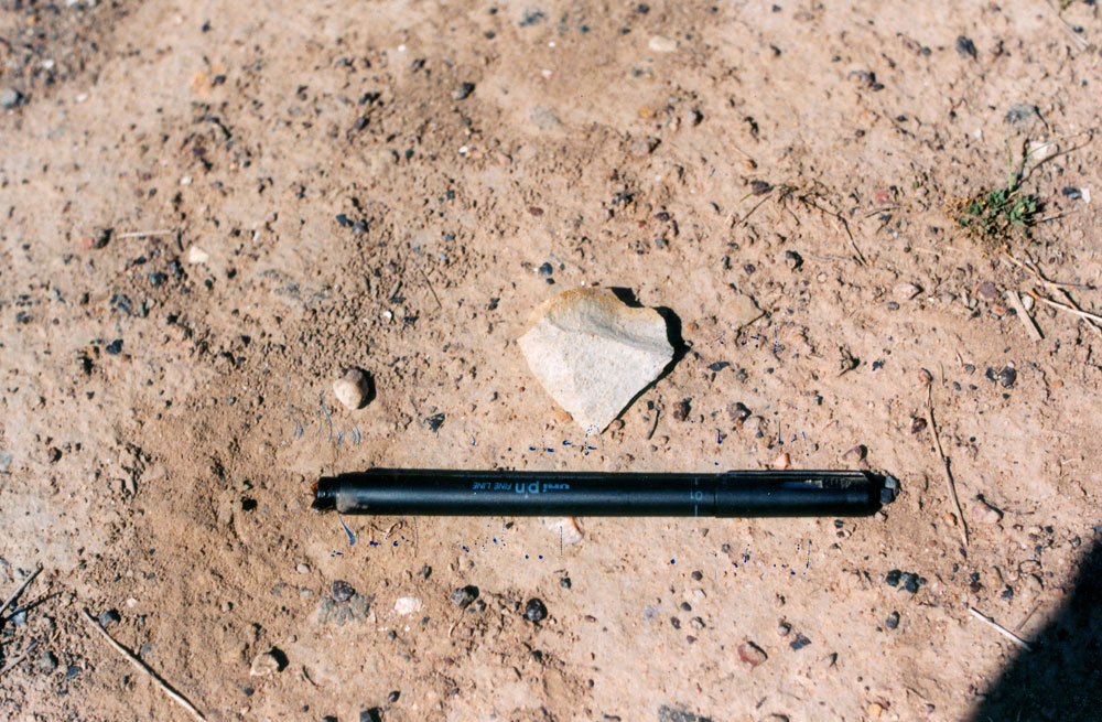 Artefact on Redbank Rifle Range, Redbank, Ipswich, 1991