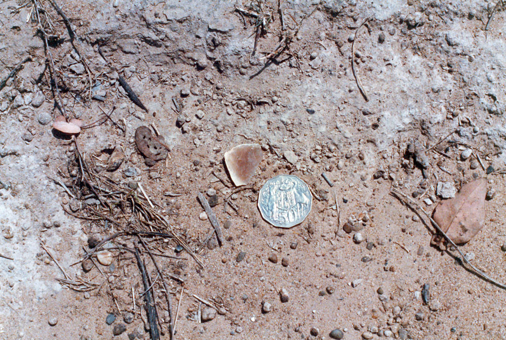 Artefact on Graham Street, Blackstone, Ipswich, 1991