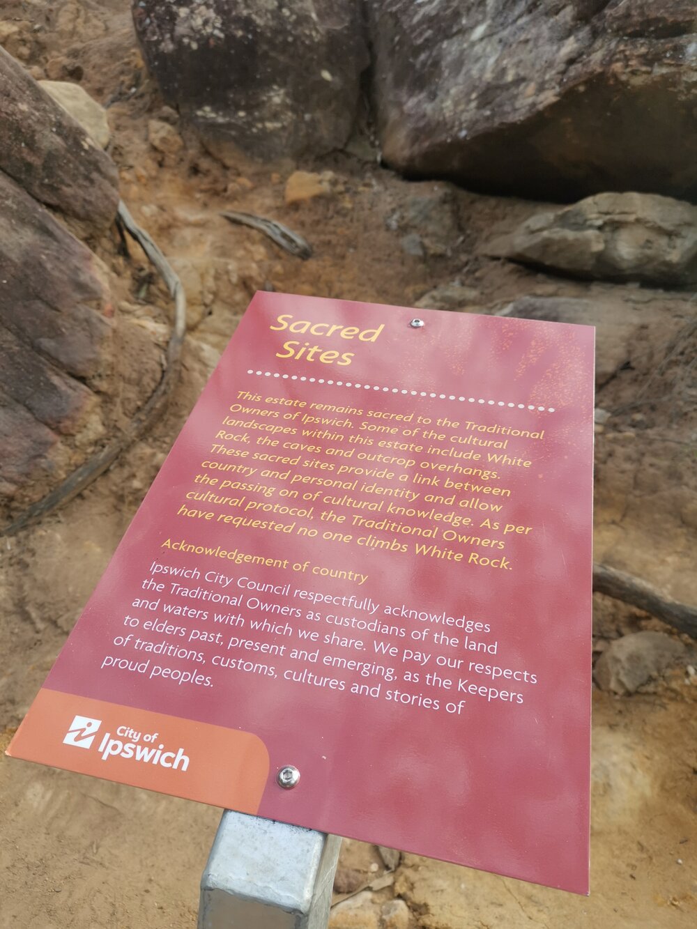 White Rock Cultural Interpretive Signage, Sacred Sites, 2021