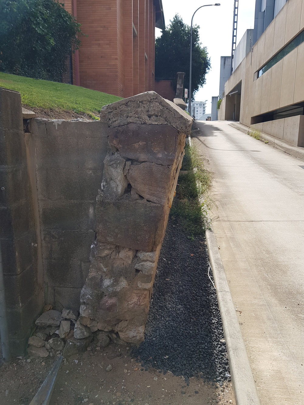 Villa Maria fence on Wilson Lane, Ipswich, 2018