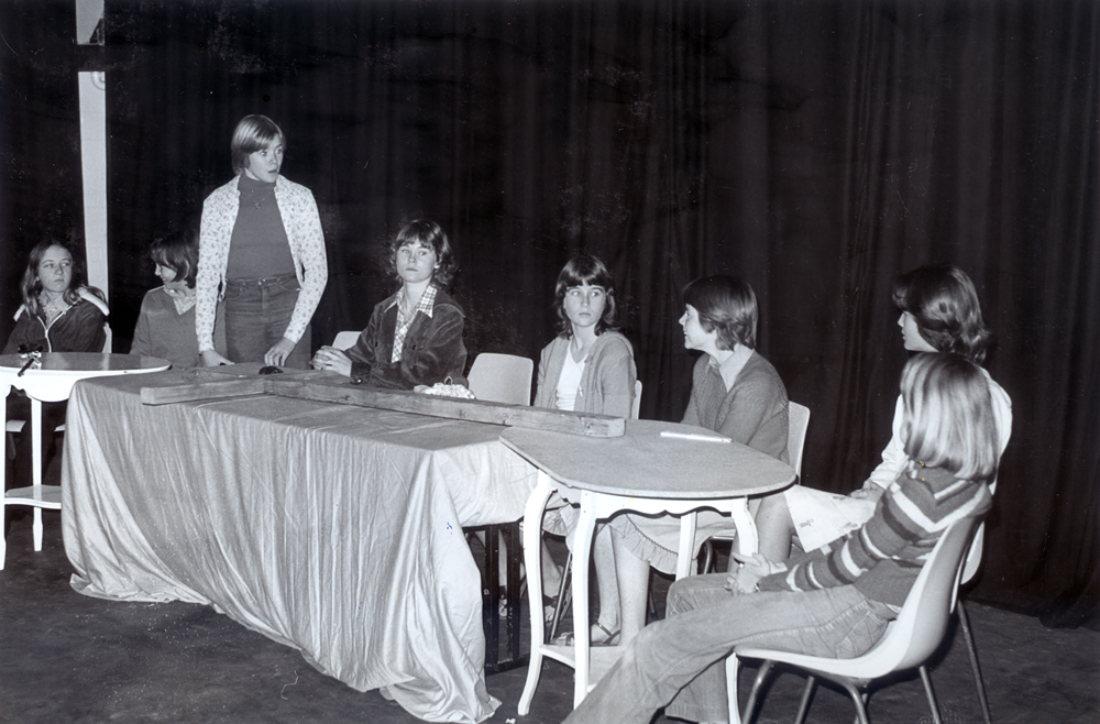 Young Theatricals Night of Plays (3).  'Chamber Music' [by] Arthur Kopit, 'Incident' [by] David Campton, 'Ritual for Dolls' [by] George McEwan-Green.  Performed by Ipswich Little Theatre, Ipswich, 1979