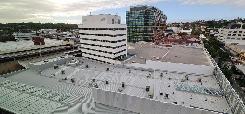 Panoramic view from 1 Nicholas Street, Ipswich, 2022