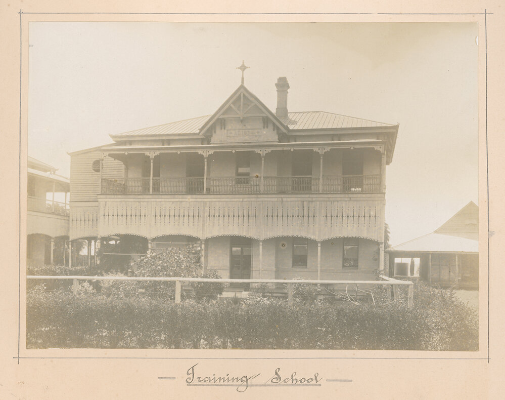 Training School, possibly at St Vincent's, Nudgee, 1904