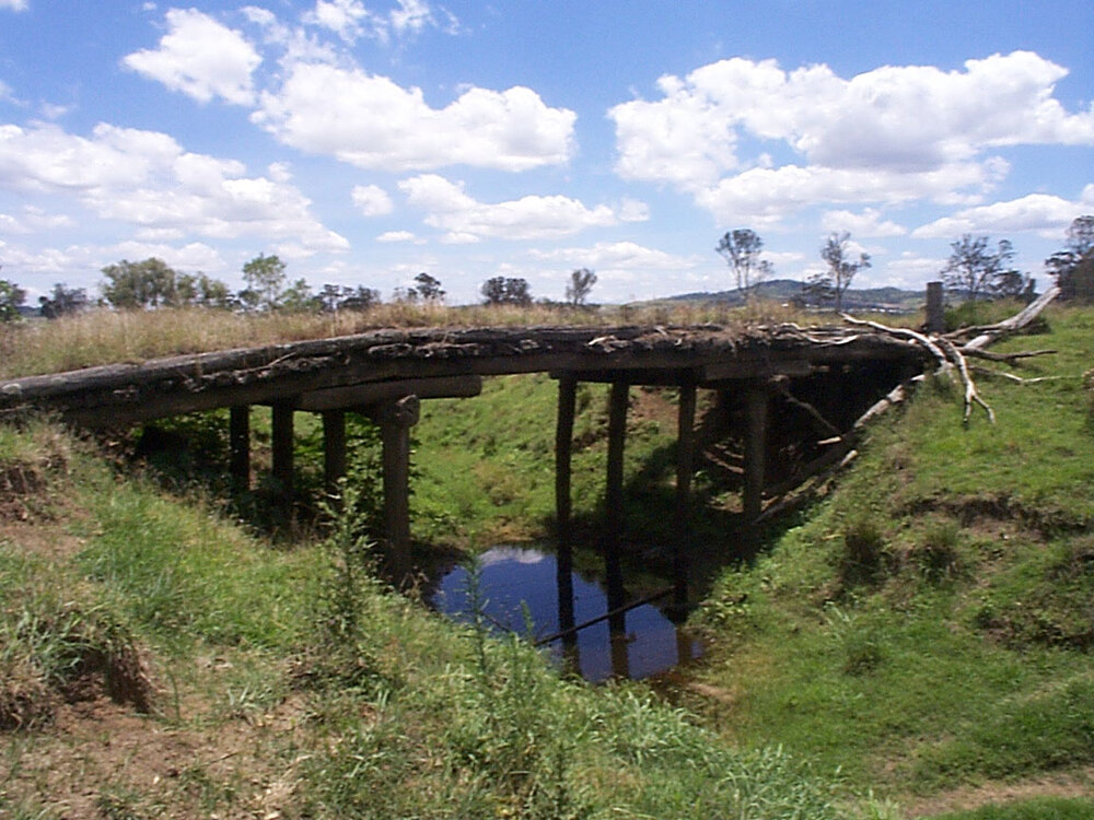 Brandy Gully Bridge, Lanefield, 1999