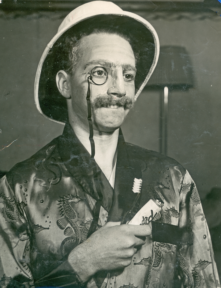 Scene from 'Winter Sunshine'  [by] Geoffrey Thomas, performed by Ipswich Little Theatre, Ipswich, 1956