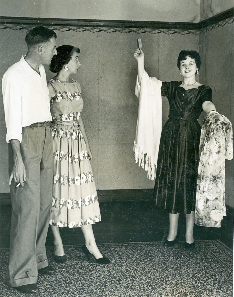 Scene from 'Till Further Orders' [by] Wilfred Massey, performed by Ipswich Little Theatre, Ipswich, 1955