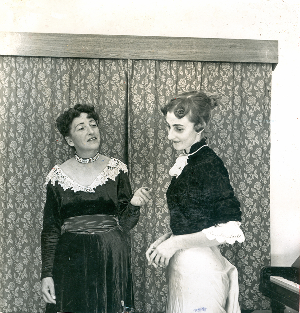 Scene from 'The Little Foxes'  [by] Lillian Hellman, performed by Ipswich Little Theatre, Ipswich, 1956
