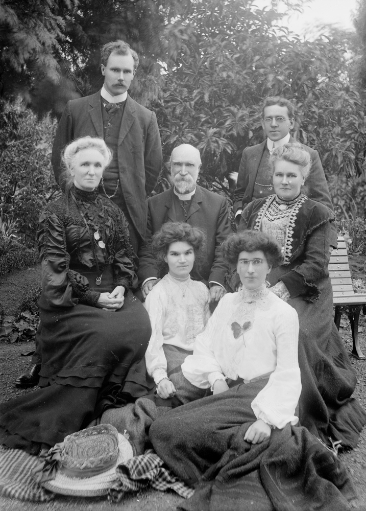 Thought to be the family of Rev. S.T. Withington, Launceston, Tasmania, c1900