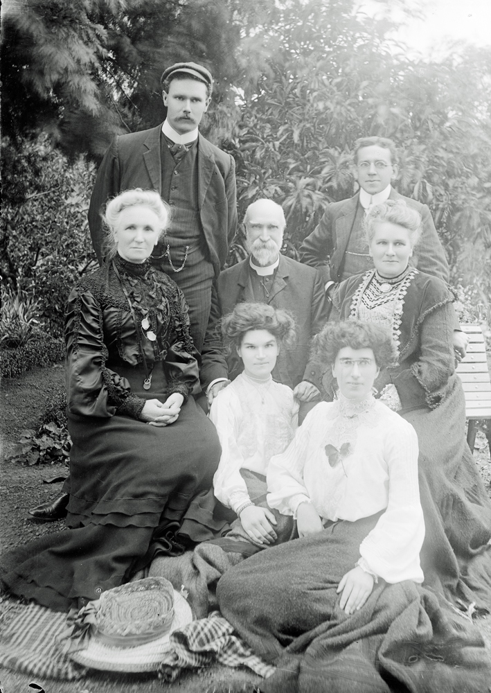 Thought to be the family of Rev. S.T. Withington, Launceston, Tasmania, c.1900