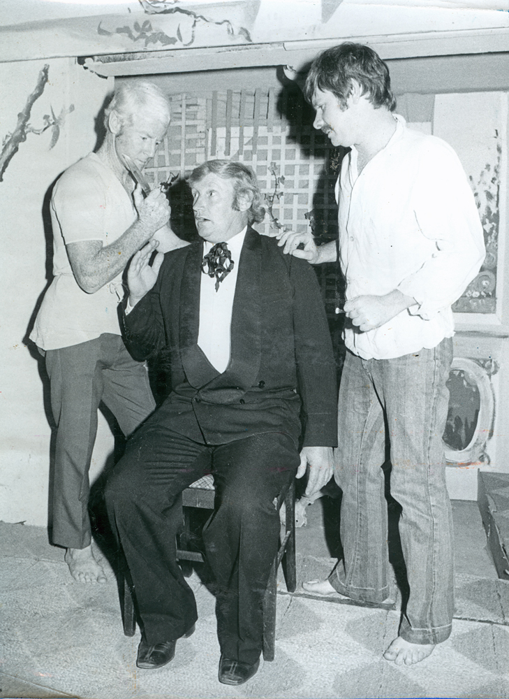 Scene from 'My Three Angels'  [by] Sam and Bella Spewak, performed by Ipswich Little Theatre, Ipswich, 1975