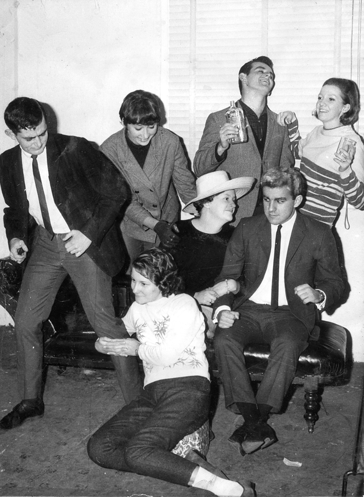 Scene from 'Life with the Girls'  [by] J Wooldridge, performed by Ipswich Little Theatre, Ipswich, 1966