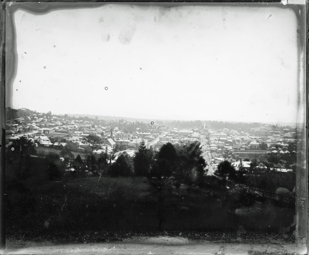 View of Ipswich, looking west from Limestone Hill, 1890s