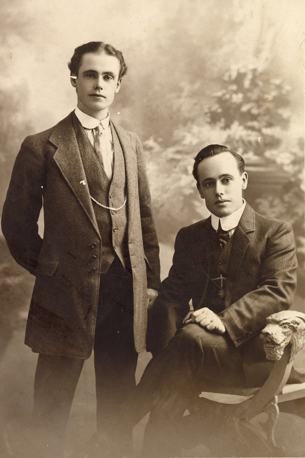 Arthur Edmund Broughton (1892-1947) and Harold John Broughton (1889-1947), Brisbane, c.1909