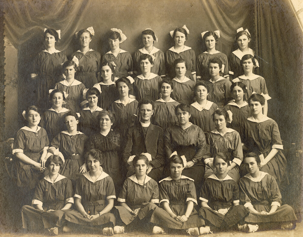 St Paul's Day School class, Ipswich, c.1913
