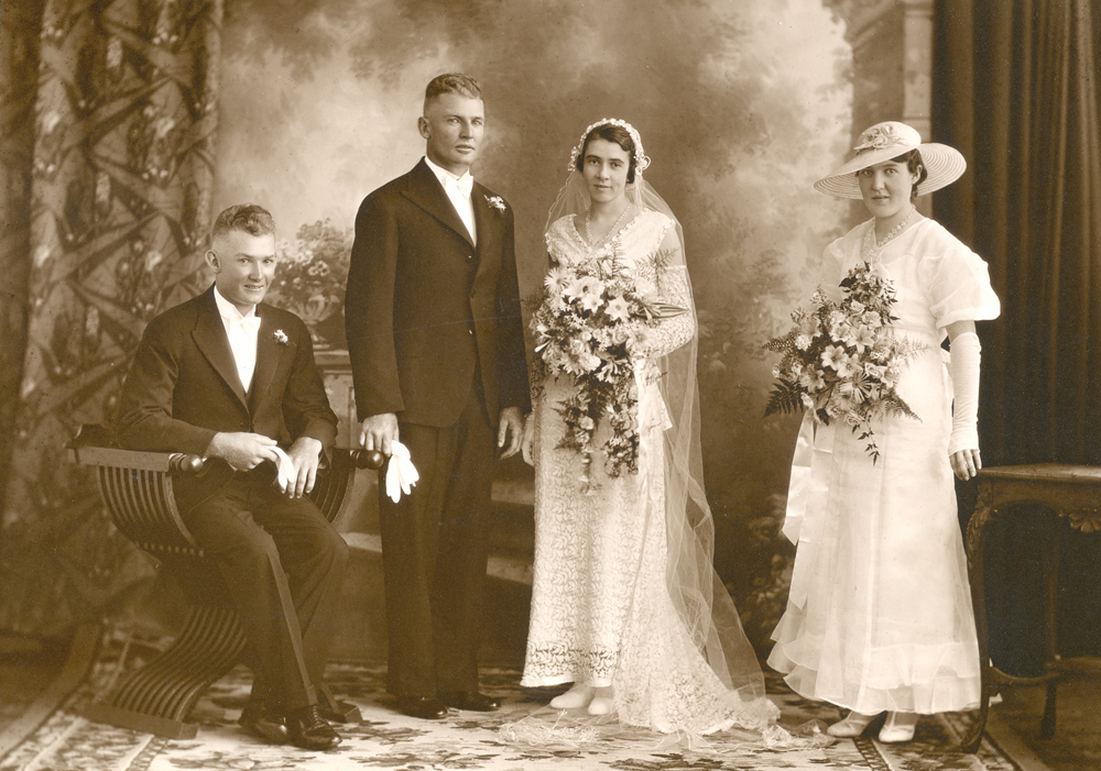 Wedding portrait, Ipswich, c.1935