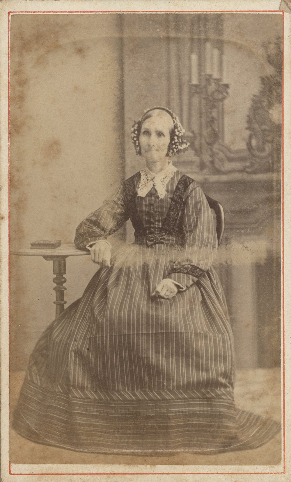 Sarah Wyman (nee Barker) (1819-1896), Ipswich, c.1880